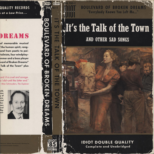 Boulevard Of Broken Dreams* - It's The Talk Of The Town (And Other Sad Songs) (LP, Album)