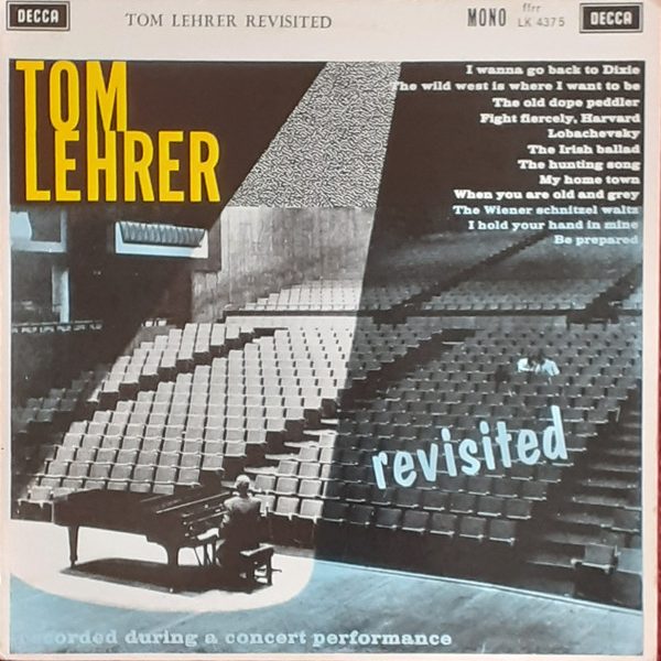 Tom Lehrer - Tom Lehrer Revisited  (LP, Album, Mono, RE)