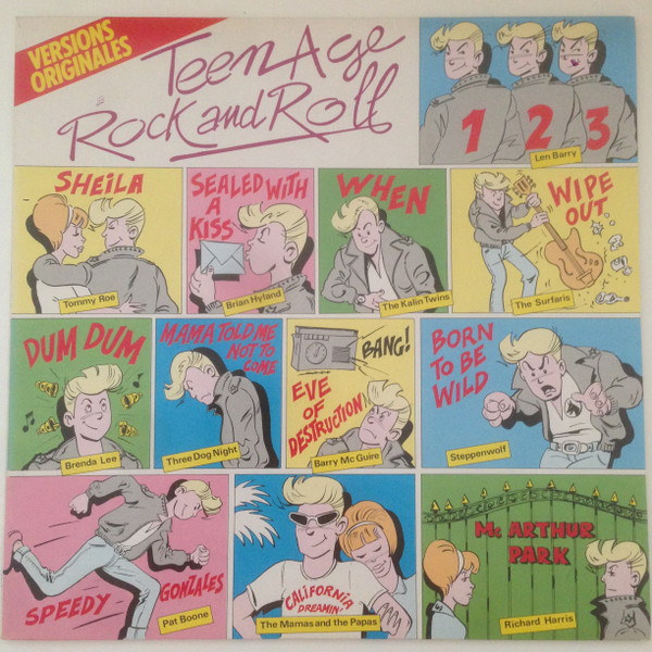Various - Teenage Rock And Roll (LP, Comp)