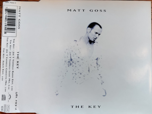 Matt Goss - The Key (CD, Maxi)