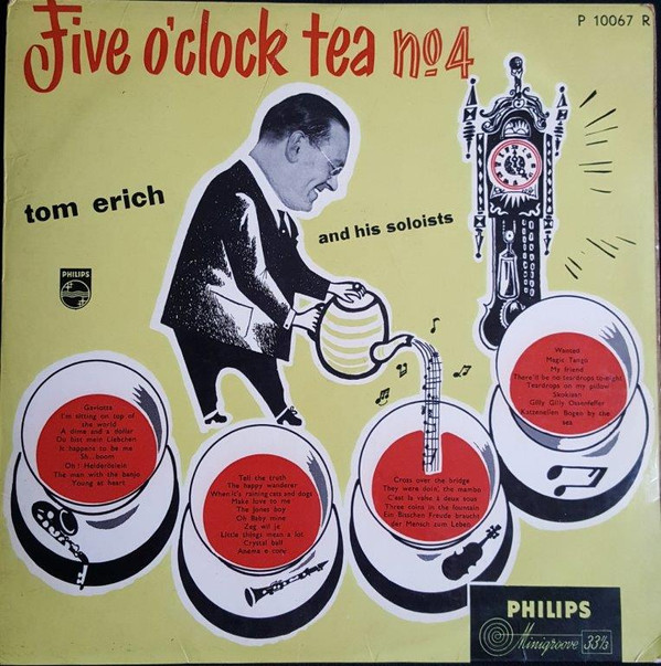 Tom Erich And His Soloists - Five O'Clock Tea No. 4 (10", Mono)