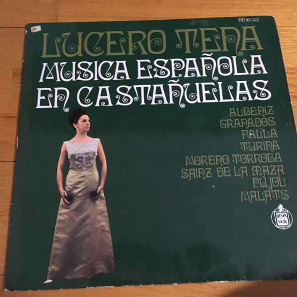 Lucero Tena - Musica Española En Castañuelas (LP)