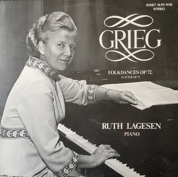 Edvard Grieg, Ruth Lagesen - Folk Dances Opus 72, Slåtter Opus 72 (LP)