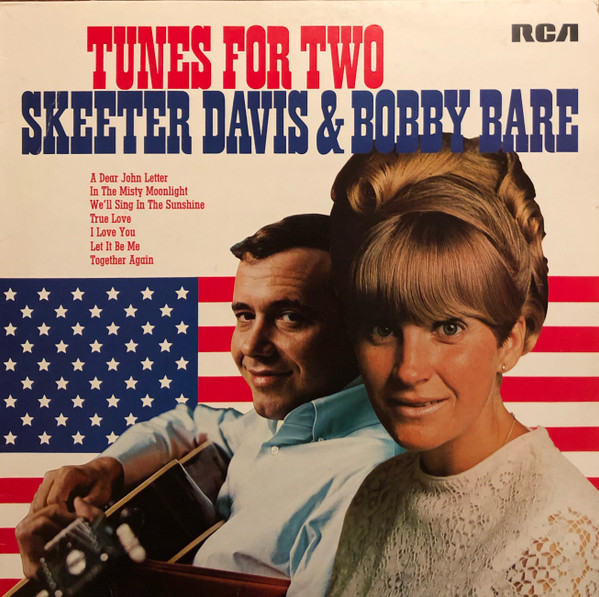 Skeeter Davis & Bobby Bare - Tunes For Two (LP, Album, RE)