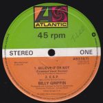 Billy Griffin - Believe It Or Not / E.S.P. (12")