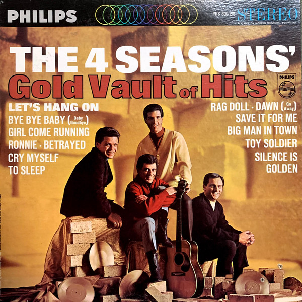 The Four Seasons - The 4 Seasons' Gold Vault Of Hits (LP, Comp, RE, RP, PRC)