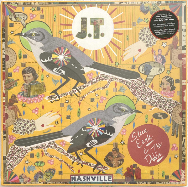 Steve Earle & The Dukes - J.T.  (LP, Album)
