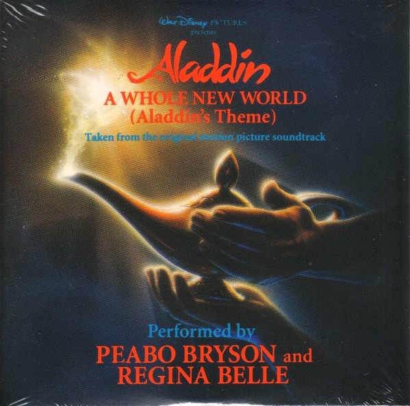 Peabo Bryson And Regina Belle - A Whole New World (Aladdin's Theme) (CD, Single, Car)