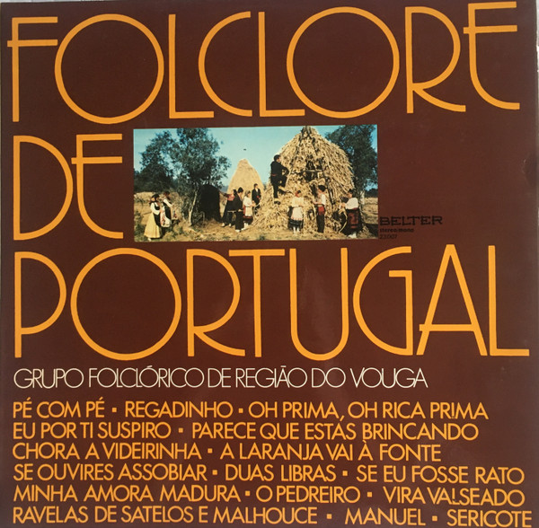 Grupo Folclorico De Regiao Do Vouga - Folclore De Portugal (12")