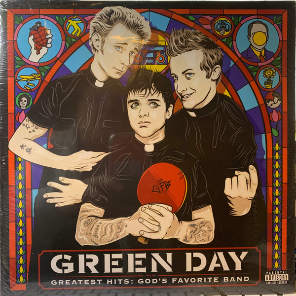Green Day - Greatest Hits: God's Favorite Band (2xLP, Comp, Net)