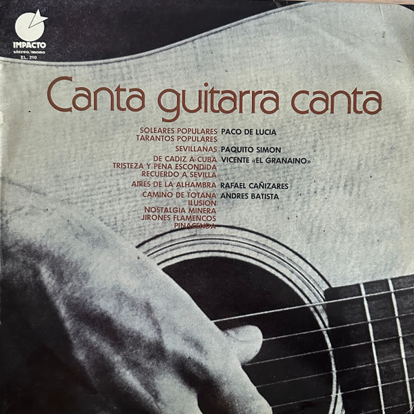 Various - Canta, Guitarra, Canta (LP)