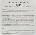 Elvis* - I'm Counting On Them (LP, RSD, Comp, Dlx, Blu) - Afbeelding 2