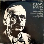 Thomas Mann - Bekenntnisse Des Hochstaplers Felix Krull (LP, Mono, RP)