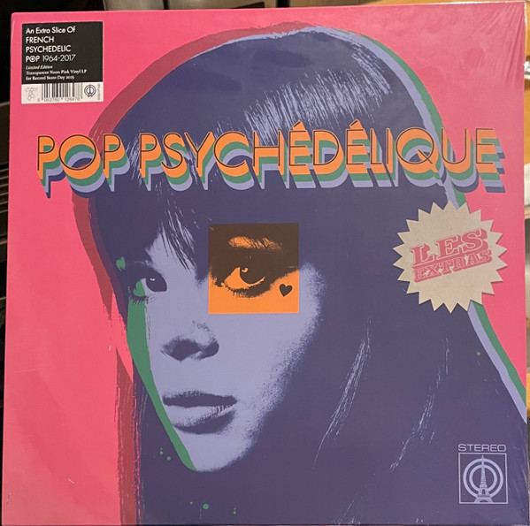 Various - Pop Psychédélique: Les Extras (An Extra Slice Of French Psychedelic Pop) (LP, RSD, Comp, Ltd, S/Edition)