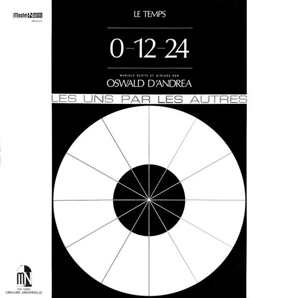 Oswald D'Andréa - Le Temps - 0.12.24. (LP, Album, RP)