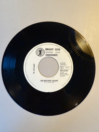 H. Van Der Laan - Hé nieuwe vaart (7", Single)