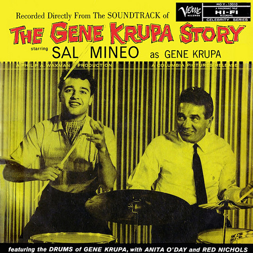 Gene Krupa , With Anita O'Day And Red Nichols - The Gene Krupa Story (LP, Mono)