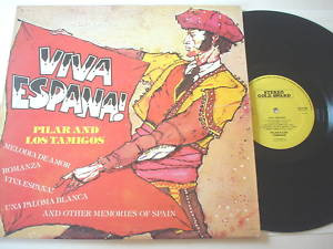 Pilar & Los Tamigos - Viva Espana (LP, Album)