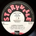 Buddy Tate Quartet Featuring Tete Montoliu - Tate A Tete At La Fontaine (LP, Album) - Afbeelding 3