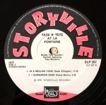 Buddy Tate Quartet Featuring Tete Montoliu - Tate A Tete At La Fontaine (LP, Album) - Afbeelding 4