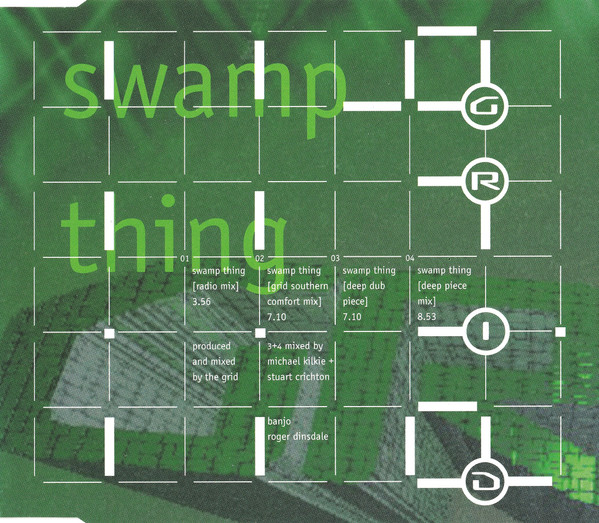 The Grid - Swamp Thing (CD, Single)