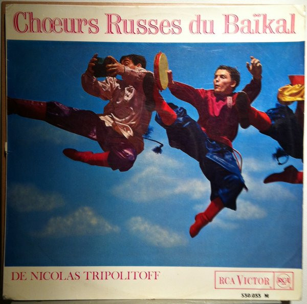 Nicolas Tripolitoff - Choeurs Russes Du Baïkal (LP, Album, Mono, Blu)