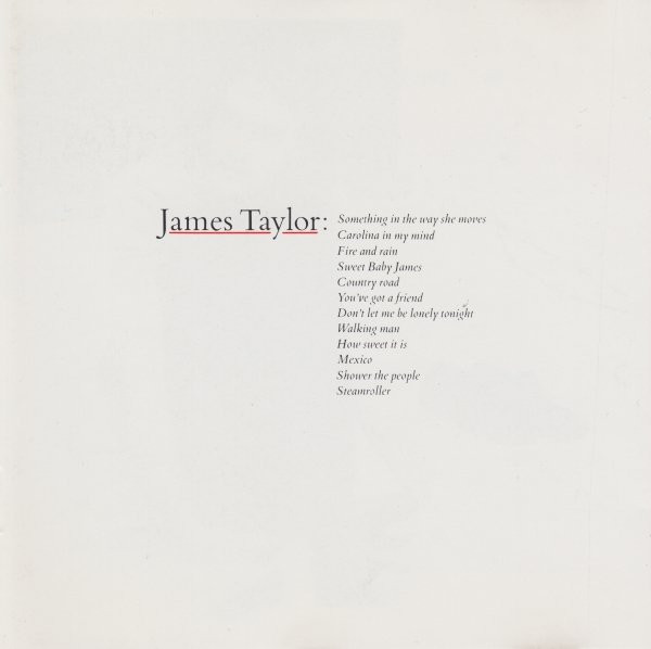 James Taylor (2) - Greatest Hits (CD, Comp, RP)