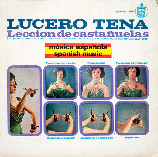 Lucero Tena - Leccion De Castañuelas (LP, Album)