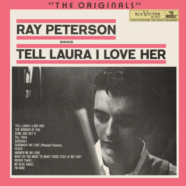 Ray Peterson - Tell Laura I Love Her  (LP, Album, RE)