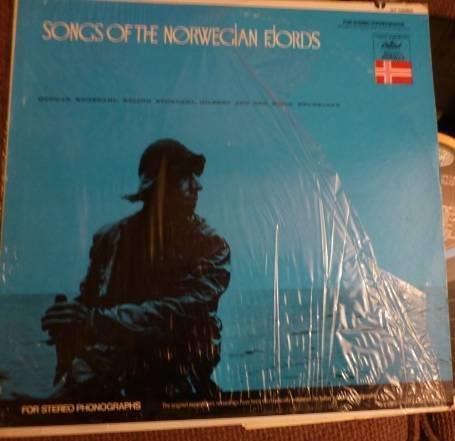 Gunnar Engedahl And Erling Stordahl*, Gilbert And Odd Kjell Helgeland* - Songs Of The Norwegian Fjords (LP, Comp)