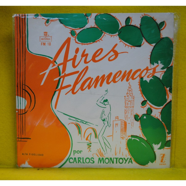 Carlos Montoya - Aires Flamencos (LP, Album, Mono)