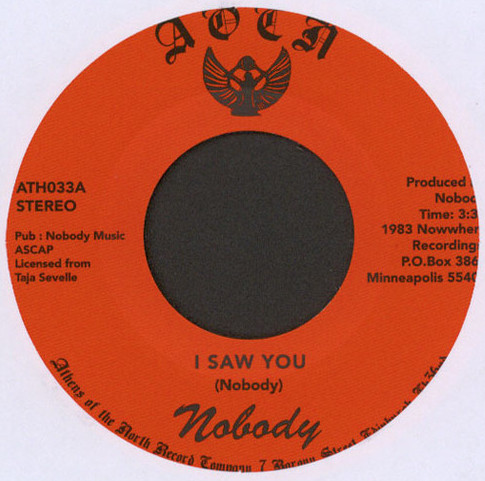 Nobody (38) - I Saw You  (7")