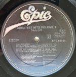 Sailor - Greatest Hits Vol. 1 (LP, Comp, RE) - Afbeelding 4