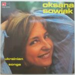 Oksana Sowiak - Ukrainian Songs (LP, RE)