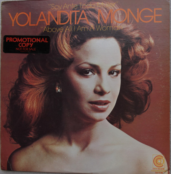 Yolandita Monge - Soy Ante Todo Mujer (LP, Album)