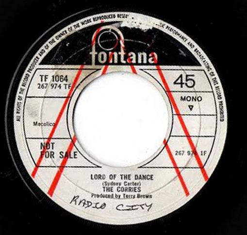 The Corries - Lord Of The Dance (7", Single, Mono, Promo)