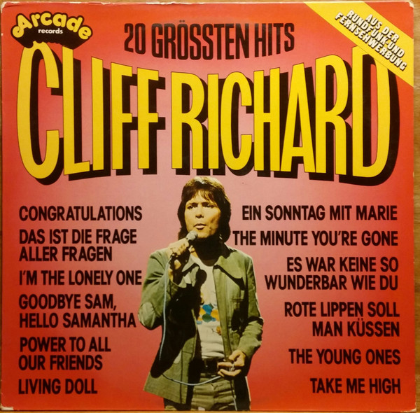 Cliff Richard - Seine 20 Grössten Hits (LP, Comp)