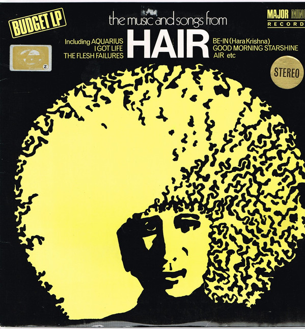 Geoff Love Featuring Dave Wintour And Pat Whitmore - The Music And Songs From Hair (LP, Album)