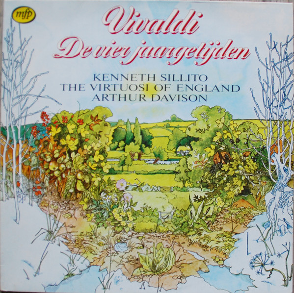 Vivaldi* - Kenneth Sillito, The Virtuosi Of England, Arthur Davison - De Vier Jaargetijden (LP, Album, RE)