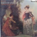 Wolfgang Amadeus Mozart, Weller-Quartett - Quartet In D, K.575 'Prussian No.1' / Quartet In F, K.590 'Prussian No. 3' (LP, RE)