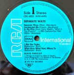 Elvis* - Separate Ways (LP, Album) - Afbeelding 3