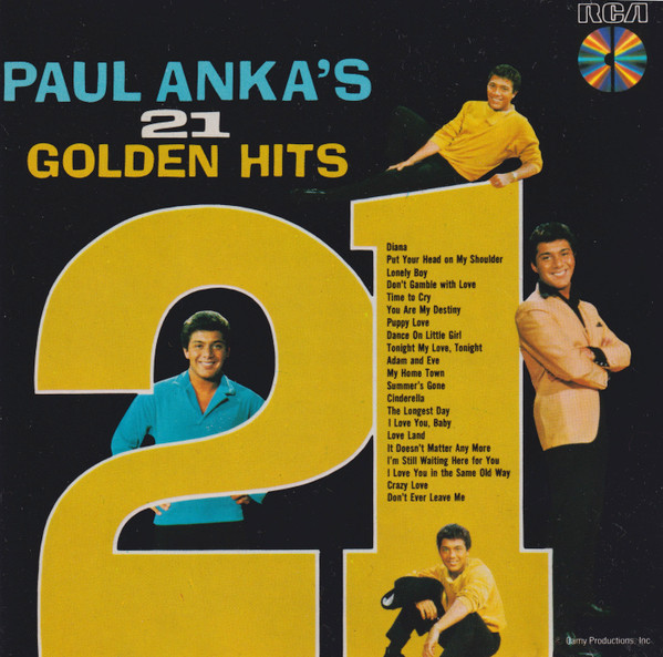 Paul Anka - Paul Anka's 21 Golden Hits (CD, Comp, Son)