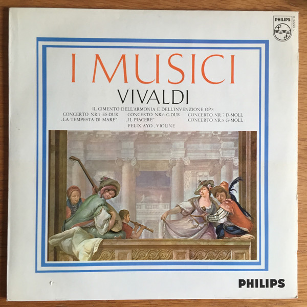 Vivaldi*, I Musici - Concerti Für Violine, Streicher Und Continuo Aus „Il Cimento Dell’ Armonia E Dell’ Invenzione“ Op. 8 (LP, Mono)