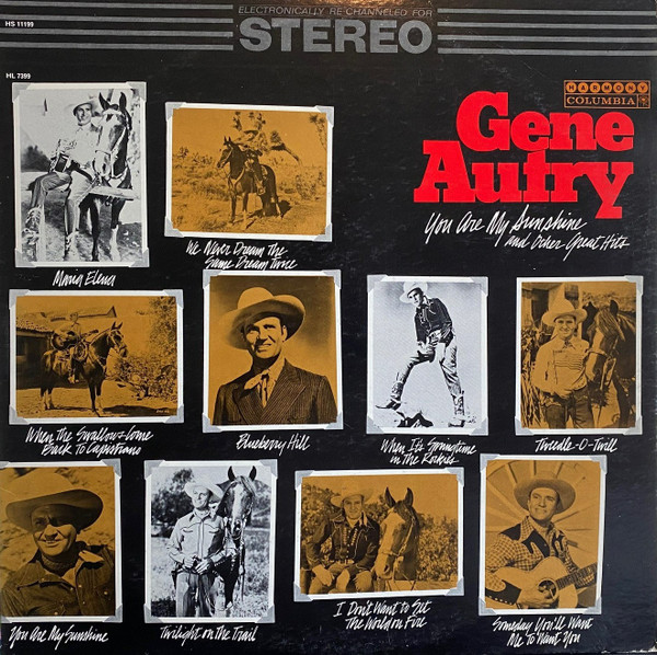 Gene Autry - You Are  My Sunshine And Other Great Hits (LP, Comp)
