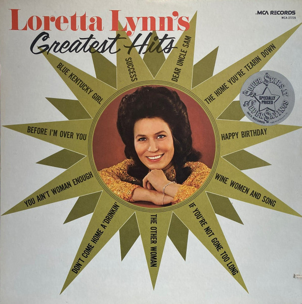 Loretta Lynn - Loretta Lynn's Greatest Hits (LP, Comp, RE)