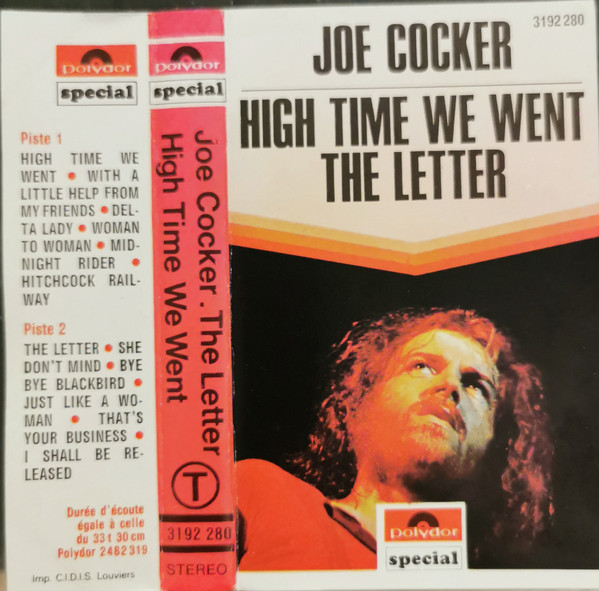 Joe Cocker - High Time We Went - The Letter (Cass, Comp)