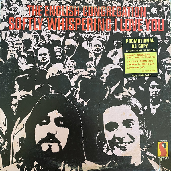 The English Congregation* - Softly Whispering I Love You (LP, Album, MO )
