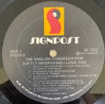 The English Congregation* - Softly Whispering I Love You (LP, Album, MO ) - Afbeelding 3