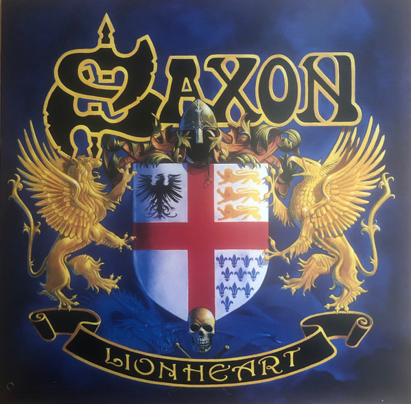 Saxon - Lionheart (LP, Album, Ltd, RE, Gol)