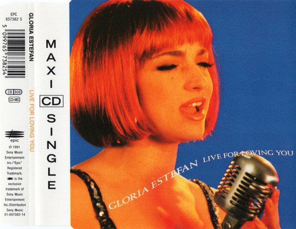 Gloria Estefan - Live For Loving You (CD, Maxi)